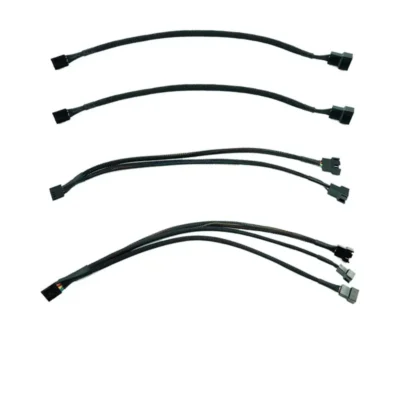4 pin pwm extension splitter kit for computer fans cooling components