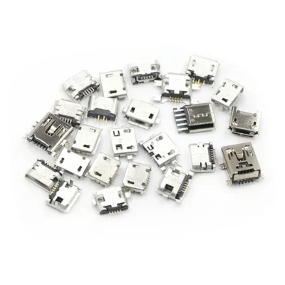 48 ct. micro usb female connector repair kit, 24 variety pack